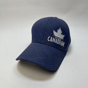 Molson Canadian  beer brewery baseball cap hat adjustable snapback retro Blue
